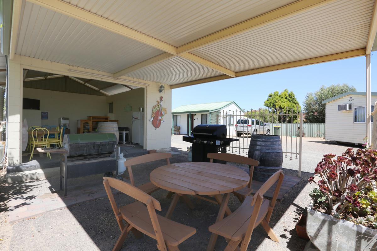 BBQ Area for Cabins and Cottages